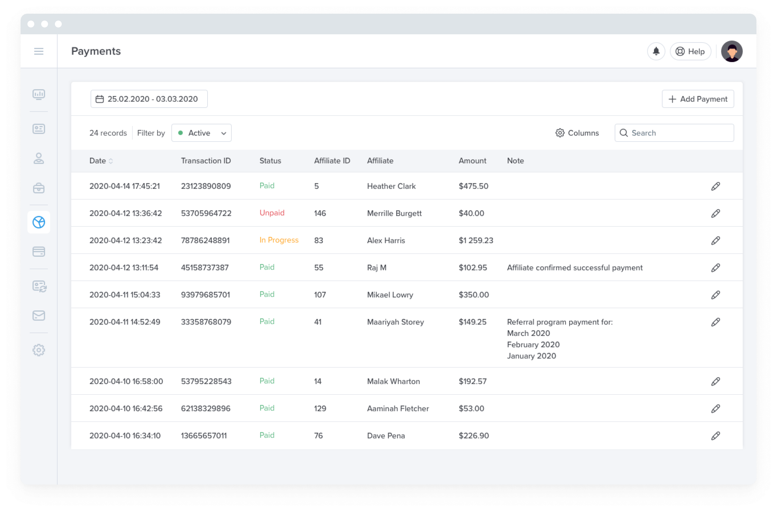 TrigmaAds affiliate marketing software tracking payments
